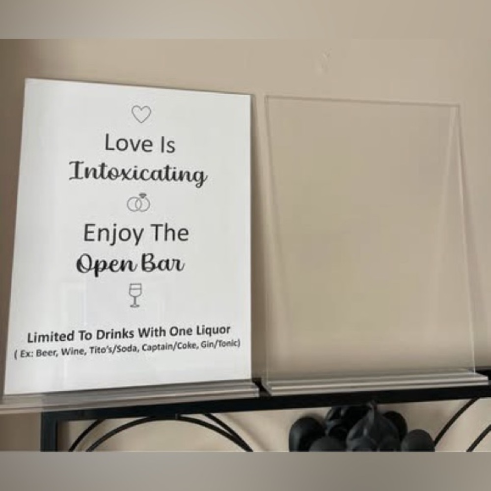 Table Signs - Picture 3 of 6